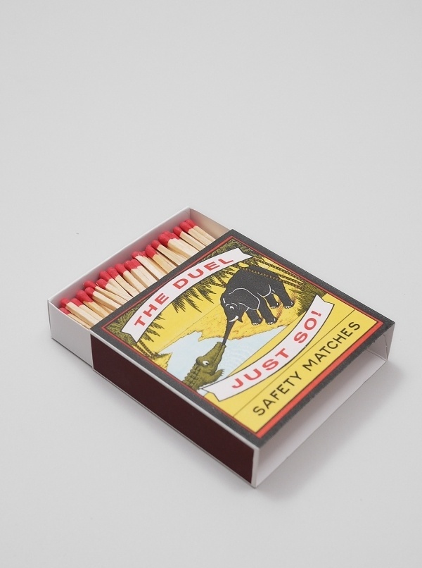 A Fine Match Box Co - The Duel | Present London #matchbox #match #a #packaging #design #co #box #package #fine