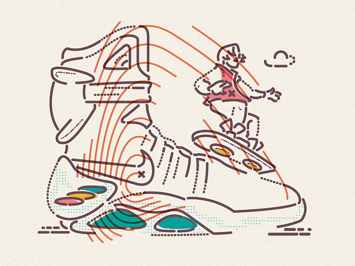 Nike Air Mag x Back to the future