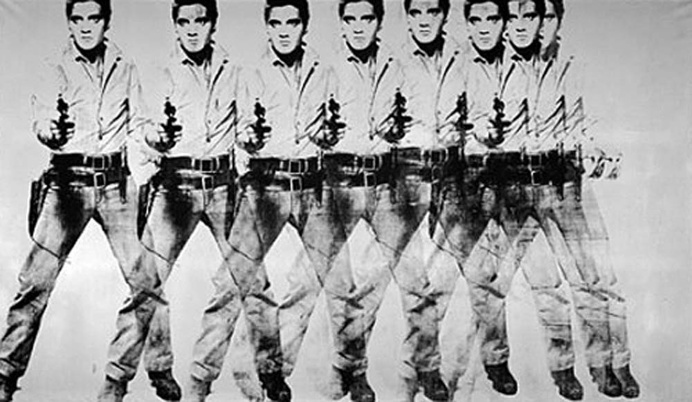 Andy Warhol Eight Elvises