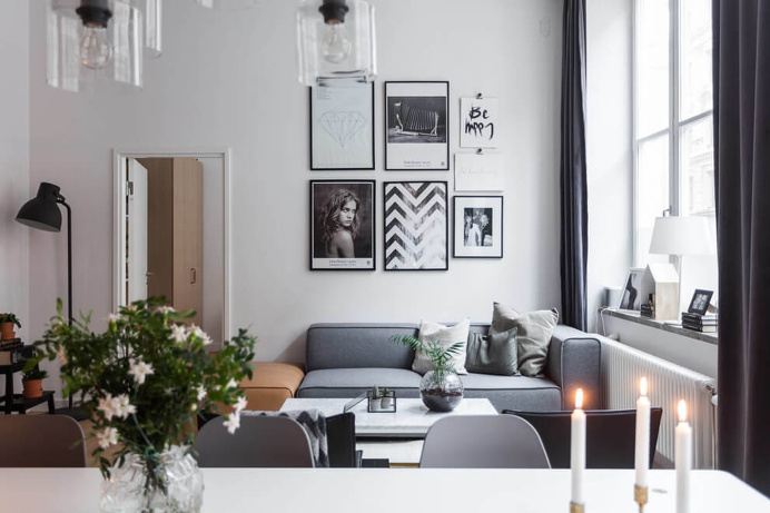 Scandinavian Apartment by Stylingbolaget | HomeAdore