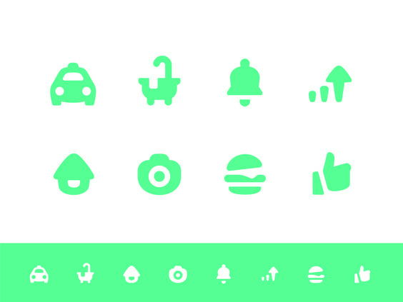 chubby icon set by Liyangzi #icon #icondfesign #iconset #iconography #symbols