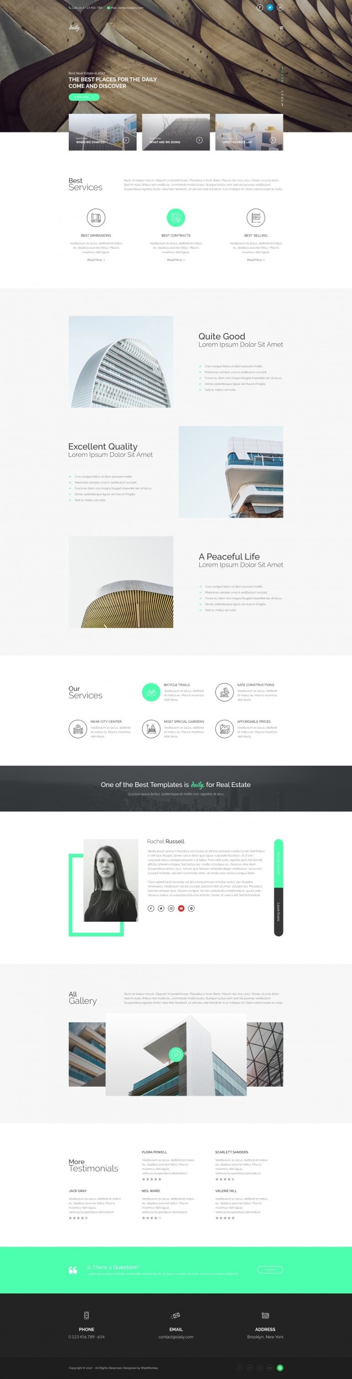 Daily – Unique Modern Design