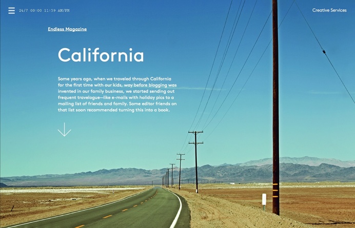 California, inspiration N°430 published on The Gallery in date October 9th, 2015. #website