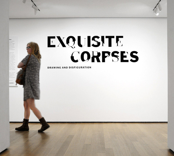 Exquisite Corpses - The Department of Advertising and Graphic Design #type #lettering