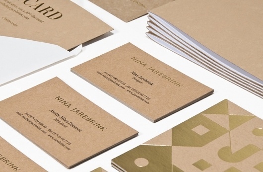 Nina Jarebrink | Christian Bielke #print #branding #stationery