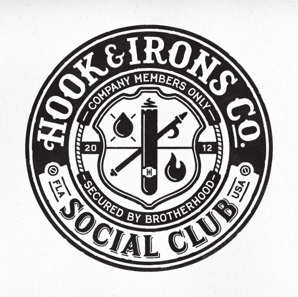 Dribbble - HI_Social_Club.png by Richie Stewart #mark #logo #vintage