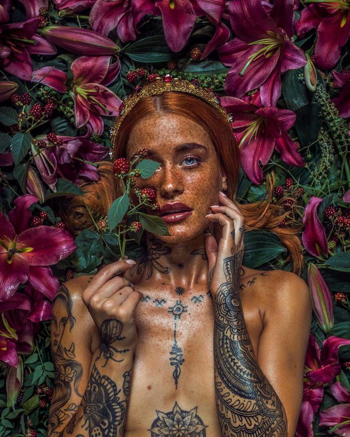 Fine Art and Dark Beauty Portrait Photography by Haris Nukem