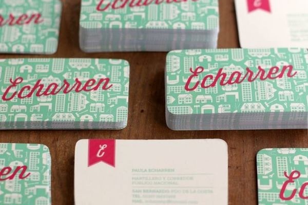 Echarren Real Estate #business #branding #card #tarjetas #brand #identity #bussines #logo
