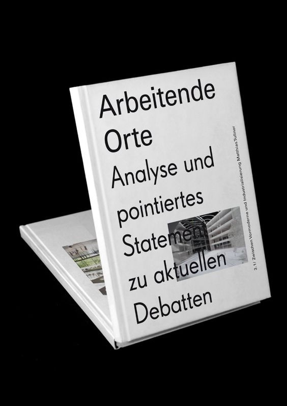 Interesting packaging for a brochure or book. Good use of typography and photography. Minimal and modern. Sans Serif.