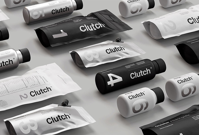 Clutch Bodyshop by Socio Design #packaging #bag