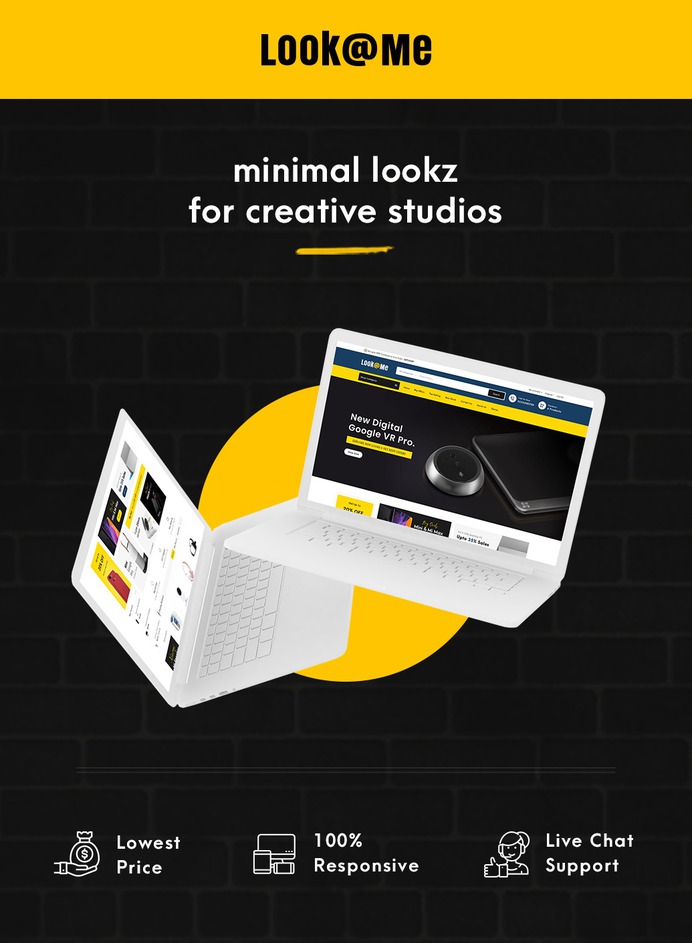 #LookMe - #MultiPurpose #Super Store - #Prestashop #Responsive #Theme | #TemplateTrip #eCommerce #Website #Design #Template