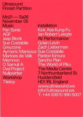 Qubik – Graphic Design Studio, Leeds #helvetica #modernist #red #poster