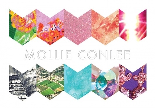 Mollie Conlee #logo #rainbow #chevron #color
