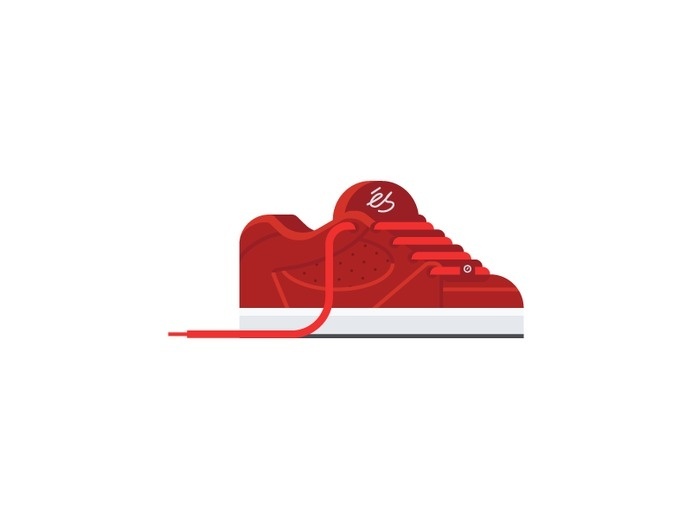 Skate Shoe Icons 5 #flat #icon #shoe #picto #minimal