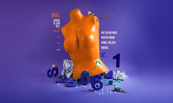Body To Body PLASTICBIONIC ::: Art direction, Graphic Design #dryer