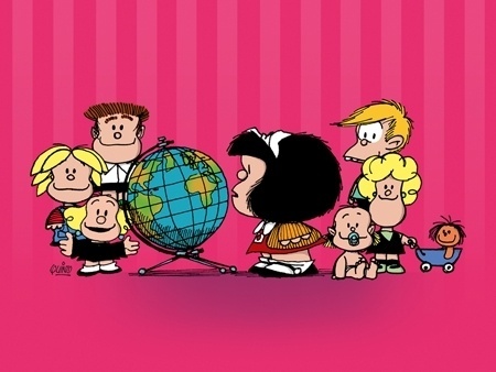 Área Visual: Quino: 80 años de humor ilustrado #ilustration #drawing #art