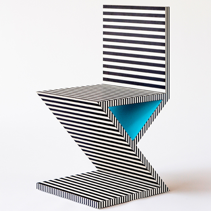 NEO LAMINATI Chair No. 34 | Kelly Behun | Kelly Behun | SUITE NY #chair #furniture #design #graphic