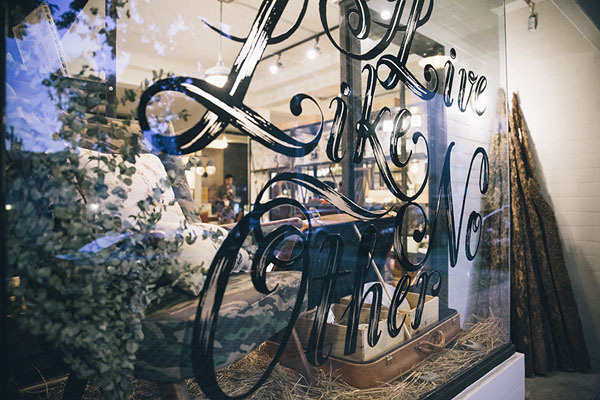 Cafe window #interior #shop #design #decor #cafe #deco #coffee #decoration