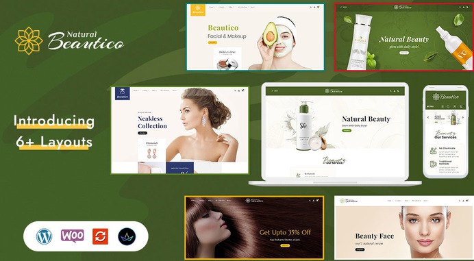 Beautico - WooCommerce Multi-Purpose Responsive Theme | TemplateTrip