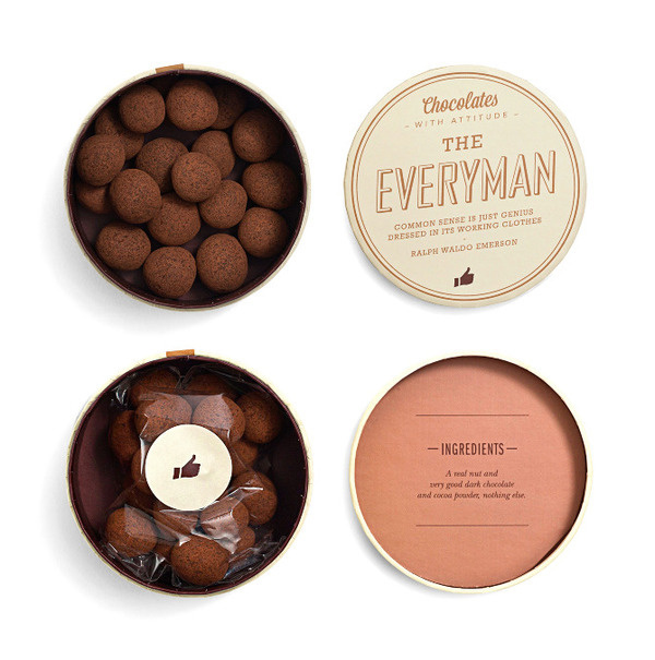 CHOCOLATES WITH ATTITUDE 2012 Bessermachen #packaging #chocolate