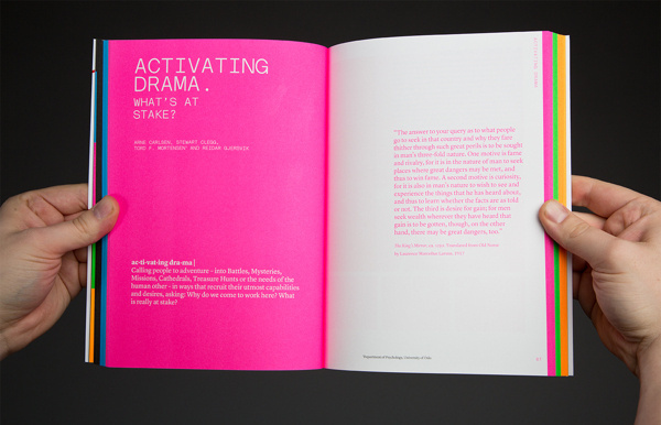 IDEA WORK on Behance #snhetta #print #design #idea #type #work