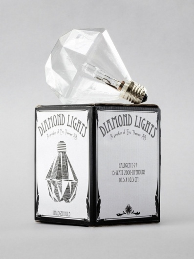 Brief / Relief #bulb #diamond #design #industrial #light