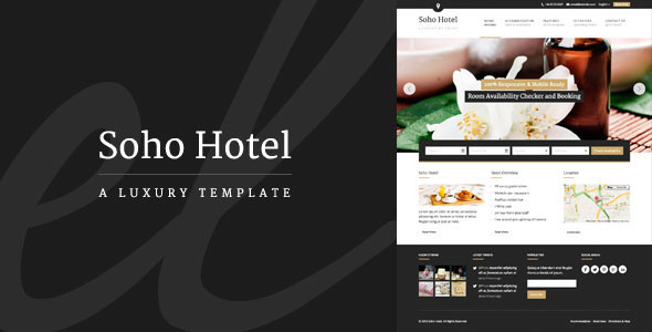 Hotel Booking WordPress Theme