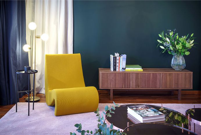 Apartment in Bucharest by Bogdan Ciocodeica Mix Vintage Furniture with Modern