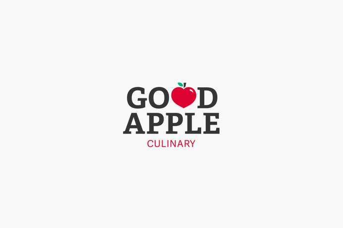 Good Apple Culinary Logo #apple #culinary #branding #food #logo