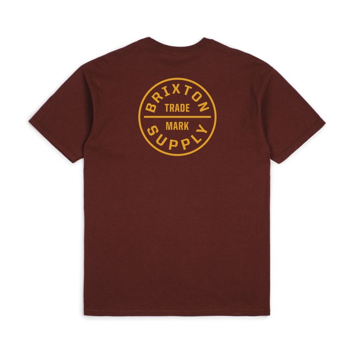 OATH S/S STND TEE | CHESTNUT