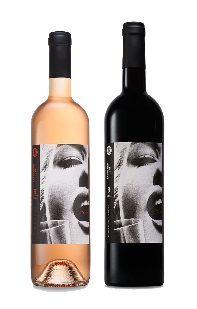 Created with Athletics and Berliner Benson for Bedell Cellars, Long Island, NY #bottle #packaging #label #wine #art