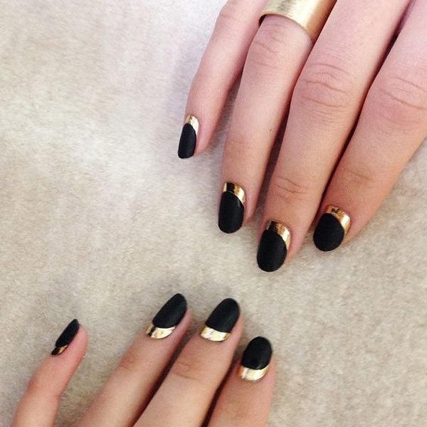 40 GORGEOUS CRESCENT MOON NAILS
