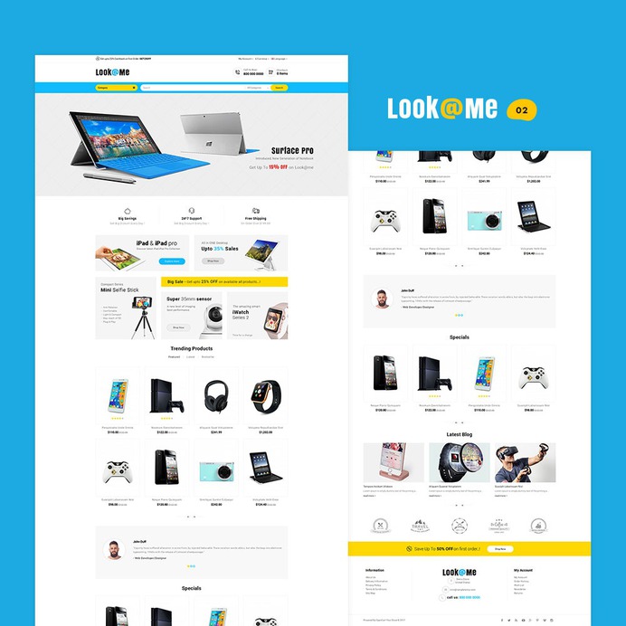LookMe - Woocommerce Muti-Purpose Responsive Theme | TemplateTrip