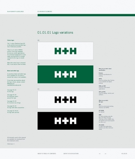 Corporate & Brand Identity - H+H International, Denmark on the Behance Network #branding #guide #guidelines #corporate #style
