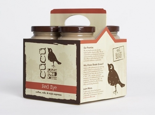 Carly Lane Design Portfolio | Cucu Coffee #packaging #organic #coffee #bird