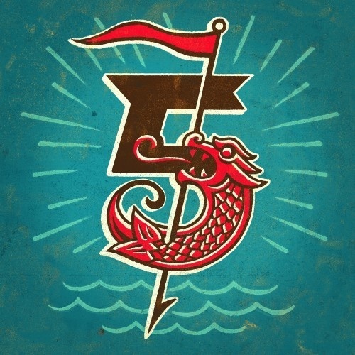 The number 5 - Found in Thetypefight.com #type #typefight #typography