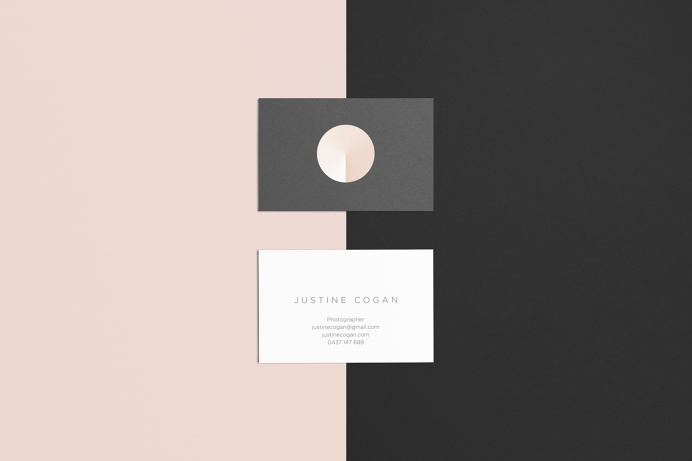 Brandon McIntosh Justine Cogan branding corporate design beautiful minimal best graphic design mindsparkle Mag tote bag stationery dot circl