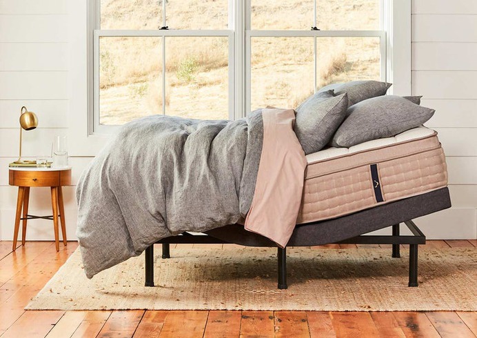 dreamcloud's luxurious adjustable bed frame