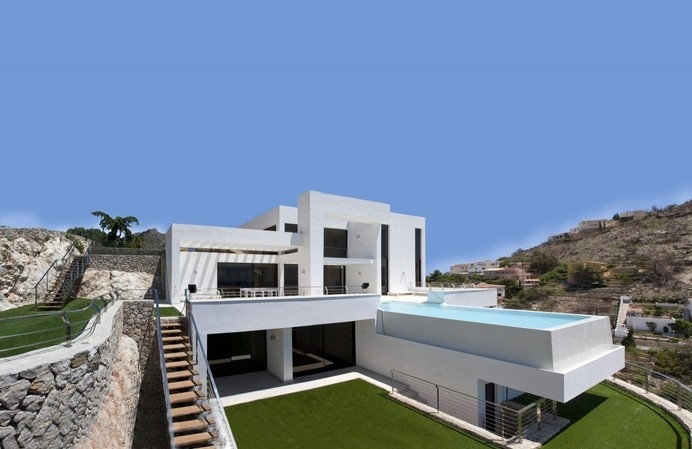 Soothing Residential Project Overlooking the Mediterranean #architecture