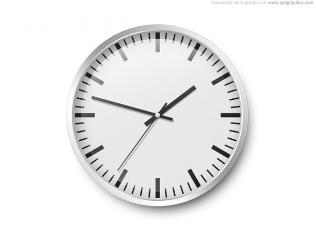 Wall clock template Free Psd. See more inspiration related to Icon, Template, Office, Clock, Wall, Psd, Office icon, Clock icon and Horizontal on Freepik.