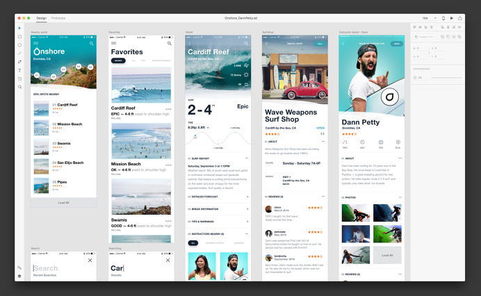 app, design
