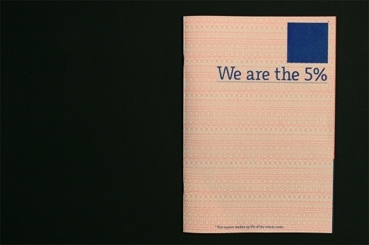 Thezu__We are the 5% #design #zine