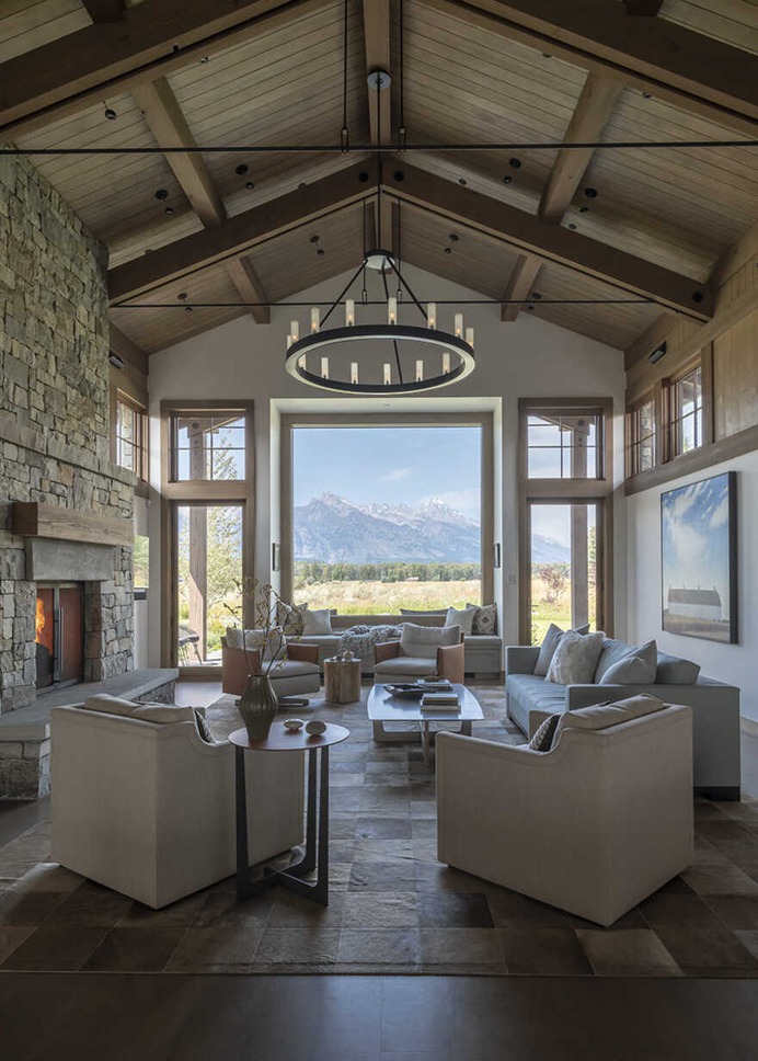 living room / Carney Logan Burke Architects