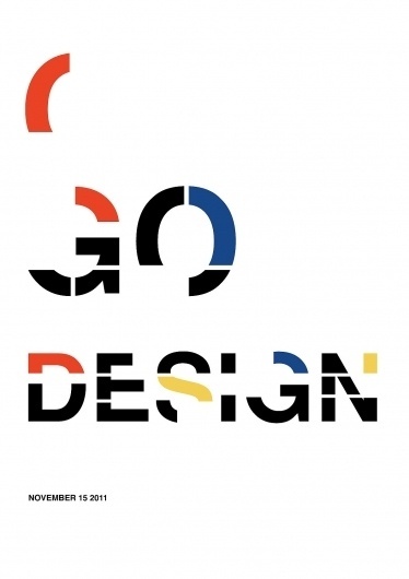 Stephany Gill | Go Design #gill #primary #design #stephany #de #simple #stijl #bauhaus #typography