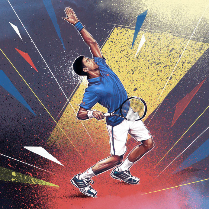 US Open on Behance