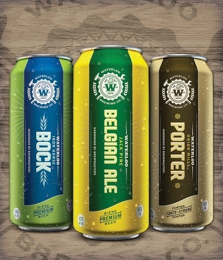 Waterloo Cans #packaging #beer #can #label