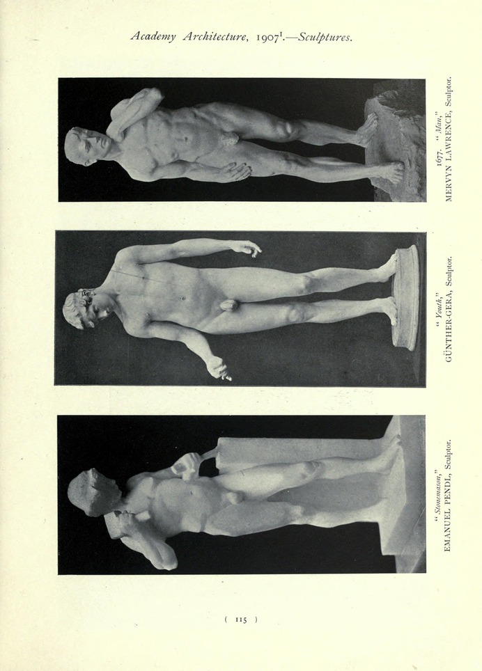 Sculptures from "Academy architecture," 1904-1908. A collection of all the sculptures published in vols. 25-34 of "Academy Architecture." : Academy architecture and architectural review : Free Download, Borrow, and Streaming : Internet Archive