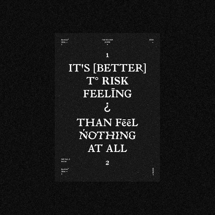 [365 ® Vol.² ] [https://society6.com/barkle] That annual reminder from me that my society 6 page is still alive and kicking and that you can buy a print from me for a very reasonable amount of money. I will put a link in my story for anyone interested 🤝👀 _ #society6 #print #poster #design #typography #type #graphicdesign #design #danktype #ilovetype #monochrome #printisntdead