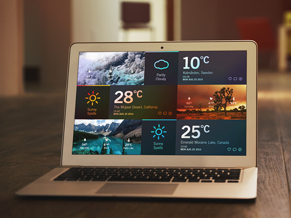Weather Dashboard // Global Outlook UI/UX on Behance #flat #weather #ux #icon #interface #ui #iphone #dashboard #app #colors #photoshop #iso