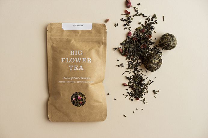 Packaging for Big Flower Tea by Maude Paquette-Boulva “Big Flower is a clothing company in East Hampton, NY. For the opening of their first store in the summer of 2016, they wanted to have elegant tea samples to offer customers a taste of their...